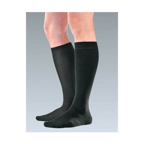 アンシルク・2 ソックス ブラック S