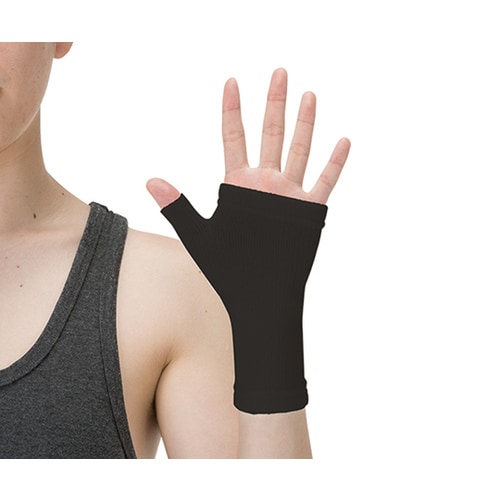 強圧迫サポーター(手のひら)#331 ブラック M