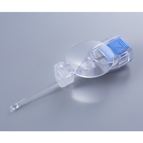 白い光のあかりちゃん耳かき拡大レンズ付 ブルー