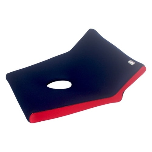 HY−604 湯たんぽ座布団タイプ 紺赤