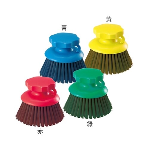 HPMハンド磁性ブラシ丸型 黄