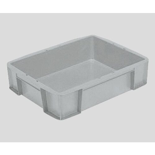 コンテナ ライトグレー 469×369×114mm