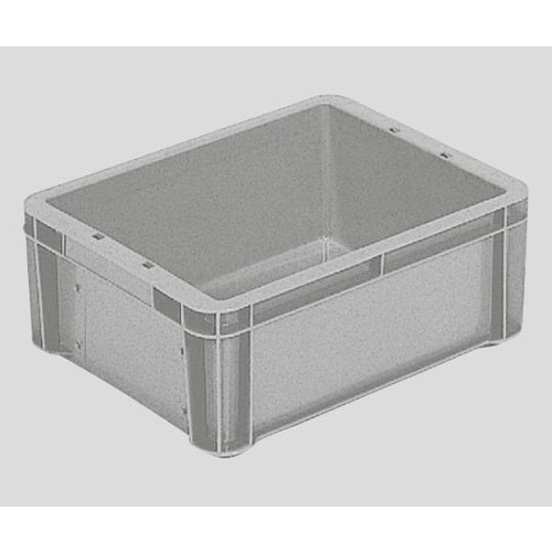 コンテナ ライトグレー 361×272×126mm