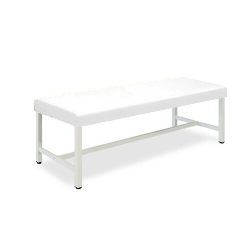 スチールベッド 長さ170×高さ50cm 白