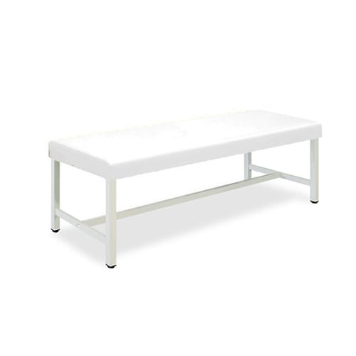 スチールベッド 長さ180×高さ60cm 白