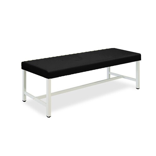 スチールベッド 長さ180×高さ60cm 黒