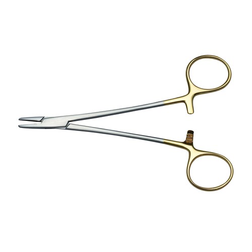 T/Cヘガール持針器 14cm