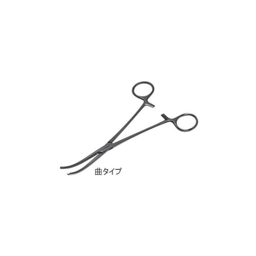 止血鉗子 ロングコッヘル 24cm 曲