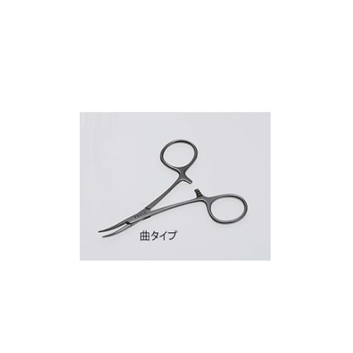 止血鉗子 マイクロモスキート 12cm 曲