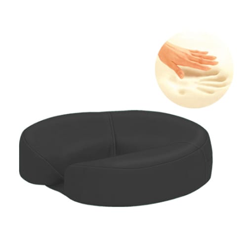 低反発フェイス 幅29×奥行29×高さ8cm 黒