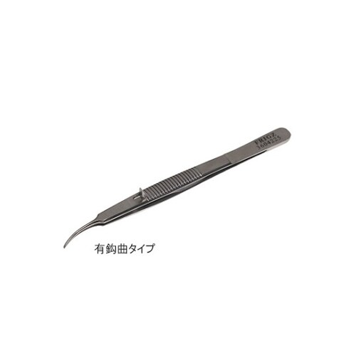 A360−4225 ピンセット11有鈎曲