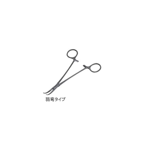 ケリー縦溝剥離鉗子 23cm 弱弯