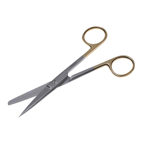 T/C外科剪刀 14.5cm 直 片尖