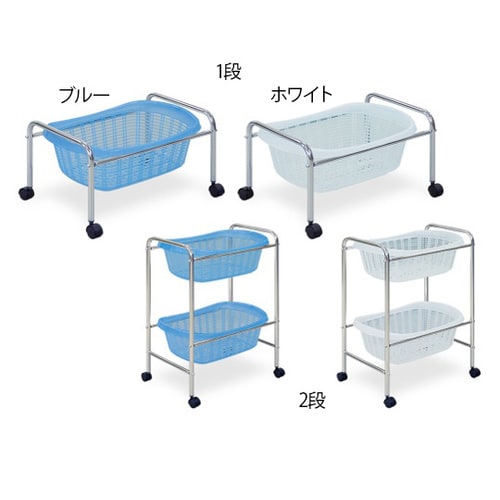 TB−73−10 S型2段用脱衣カゴWH