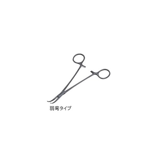 ケリー縦溝剥離鉗子 18cm 弱弯