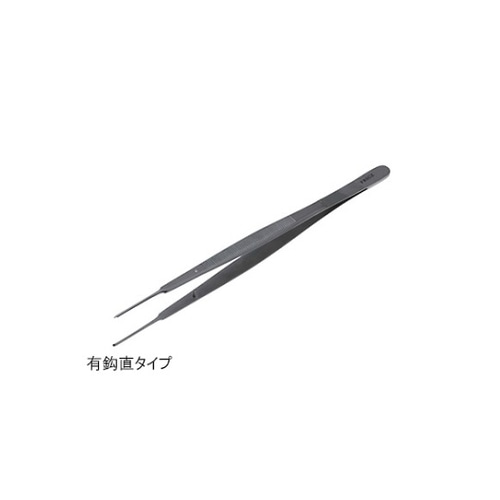 ジェラルド ピンセット 17cm 有鈎 直