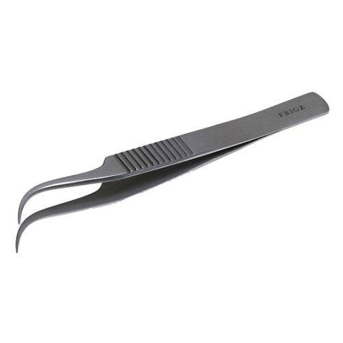 精密ピンセット 11.5cm 曲