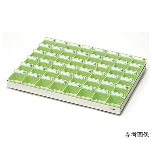 投薬トレー(ハンガー無)48駒(クリア駒)