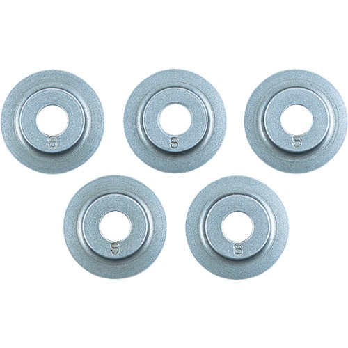 チューブカッタ替刃薄肉ステンレス鋼管用(5枚組)