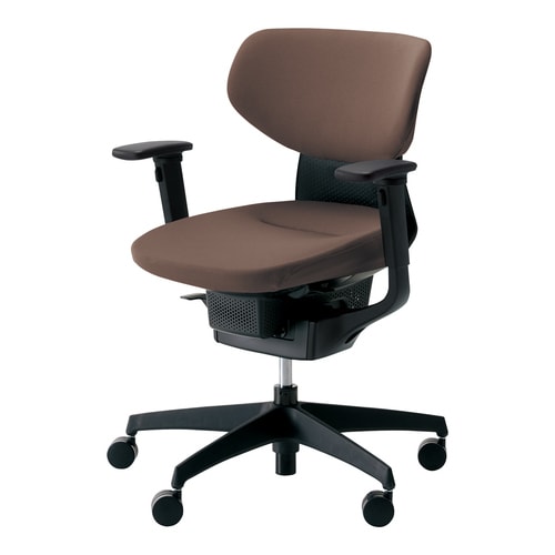 イング クッションラテラル可動肘本体黒濃茶 硬床用