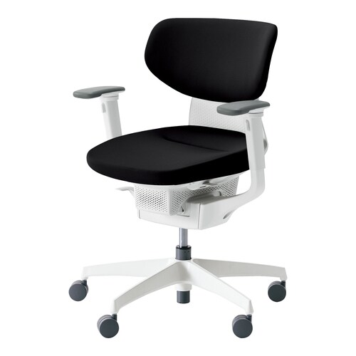 イング クッションラテラル可動肘 本体白黒 硬床用