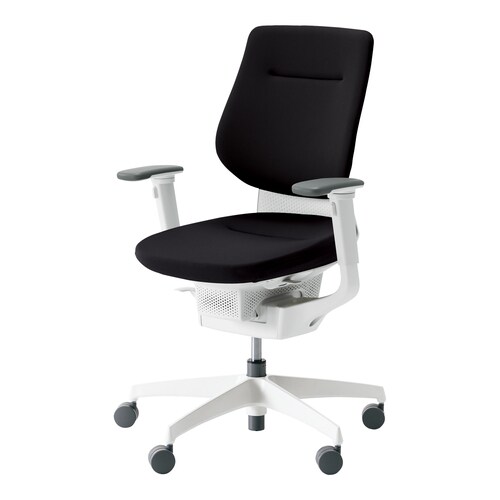 イング クッションバーチカル可動肘本体白黒 硬床用