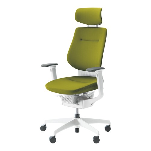 イング クッションヘッド付可動肘本体白黄緑 硬床用