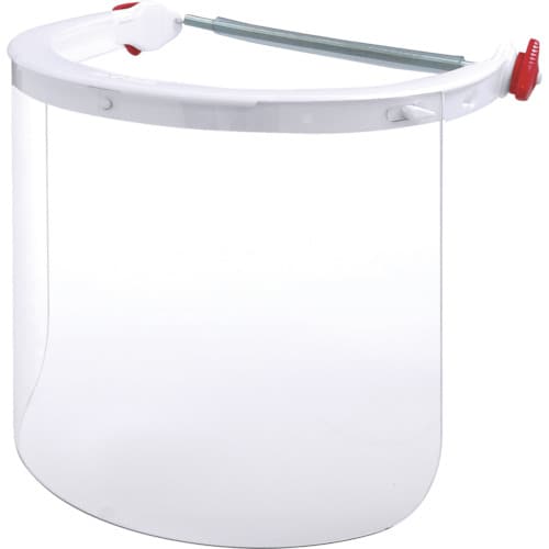 ヘルメット取付型防災面クリア