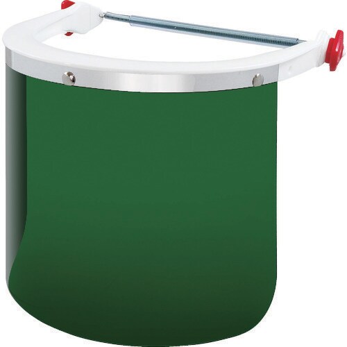 ヘルメット取付型防災面 グリーン#3赤外線保護