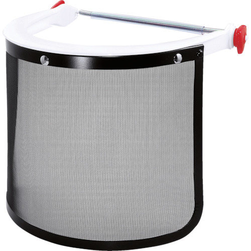 ヘルメット取付型メッシュ面