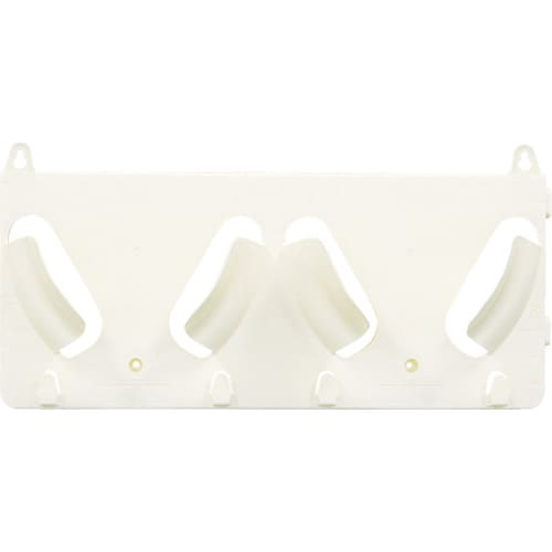 ヘルメットラックエコラック2個掛け用(アイボリー)