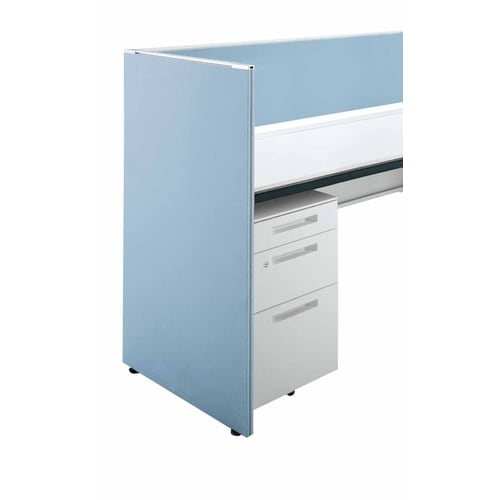 iSデスクエンドパネル1070×625ブルー