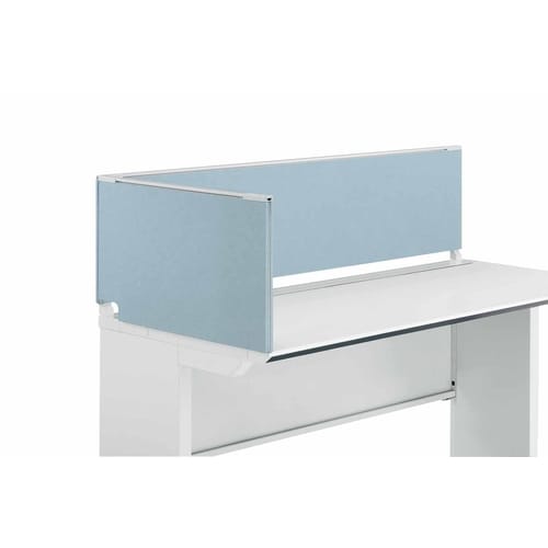 iSデスクエンドパネル350×600ブルー