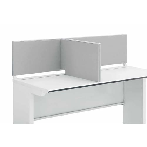 iSデスクサイドパネル350×600グレー