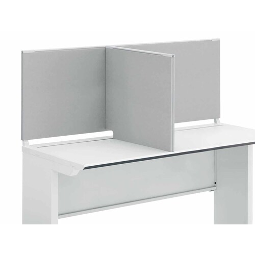 iSデスクサイドパネル500×600グレー