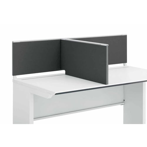 iSデスクサイドパネル350×700ダルグレー