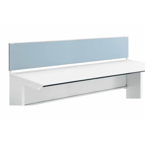 iSデスク机上パネル350×2000ブルー