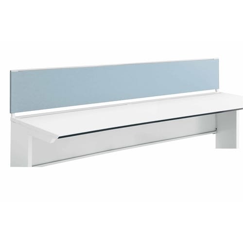 iSデスク机上パネル350×2400ブルー