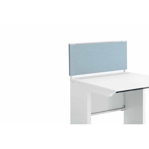 iSデスク机上パネル350×700ブルー