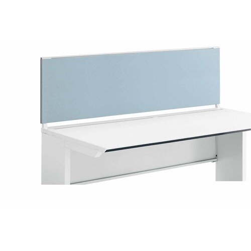 iSデスク机上パネル500×1600ブルー