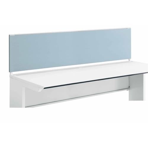 iSデスク机上パネル500×2000ブルー