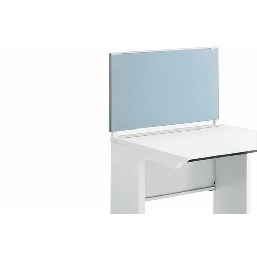 iSデスク机上パネル500×800ブルー