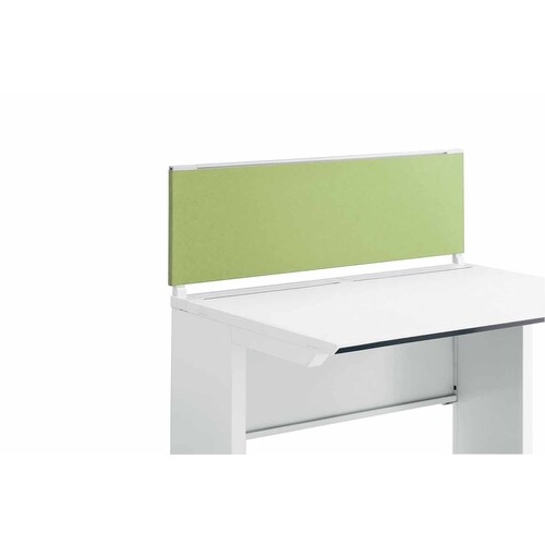 iSデスク机上パネル350×1000グリーン