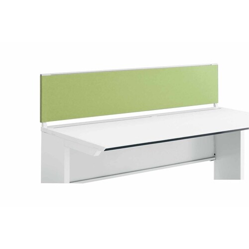 iSデスク机上パネル350×1600グリーン