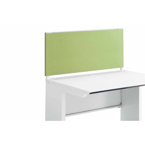 iSデスク机上パネル500×1000グリーン