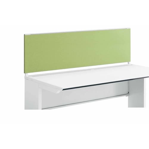 iSデスク机上パネル500×1600グリーン