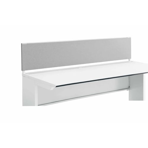 iSデスク机上パネル350×1800グレー