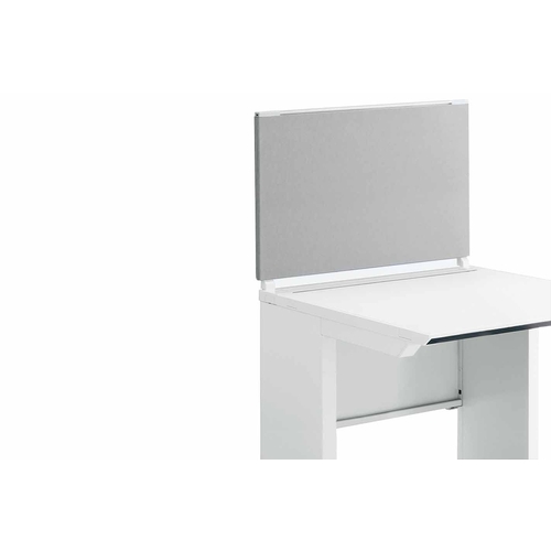 iSデスク机上パネル500×700グレー