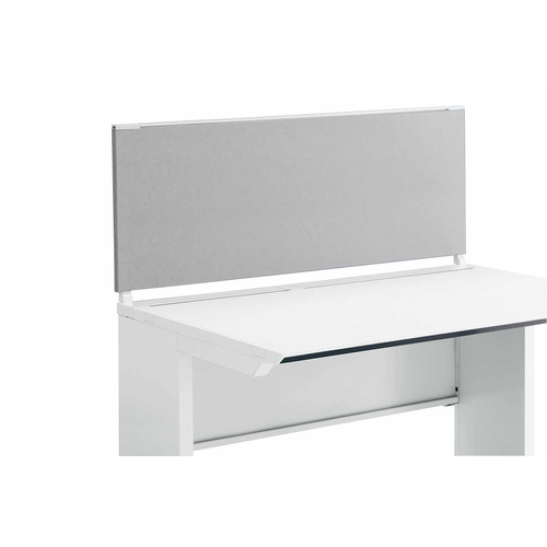 iSデスク机上パネル500×1200グレー