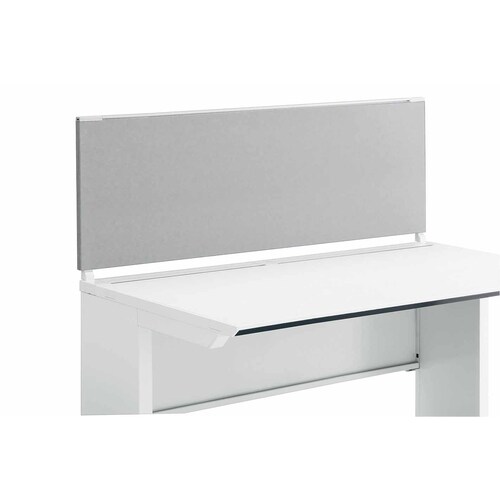 iSデスク机上パネル500×1300グレー